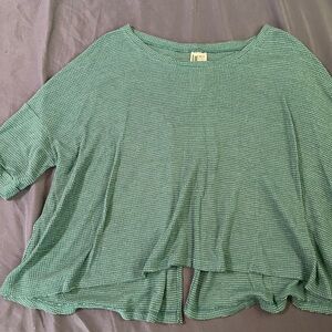 Free People Flowy Knit Top